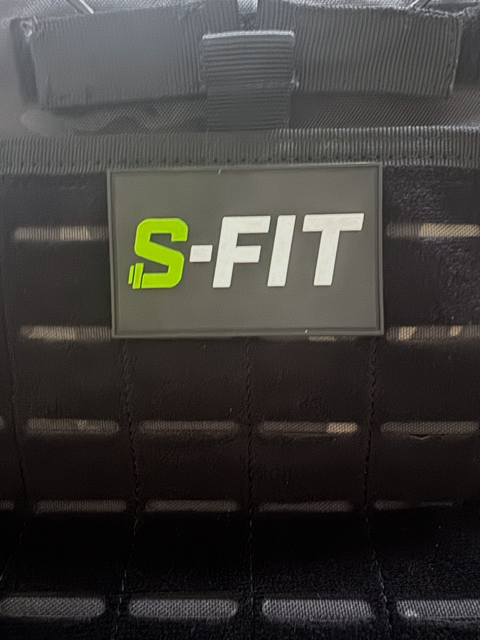 S-Fit Weighted Vest Camo Black